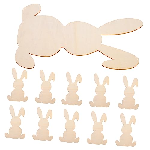 Gatuida 10 Stück Holzspäne in Hasenform Osterdekor Dekoratives Kaninchen Kaninchenhandwerk Osterspielzeug Dekorationsartikel Für Partys Kaninchenspielzeug Osterhasen Basteln Ausgeschnitten Gatuida 10 Stück Holzspäne in Hasenform Osterdekor Dekoratives Kaninchen Kaninchenhandwerk Osterspielzeug Dekorationsartikel Für Partys Kaninchenspielzeug Osterhasen Basteln Ausgeschnitten von Gatuida