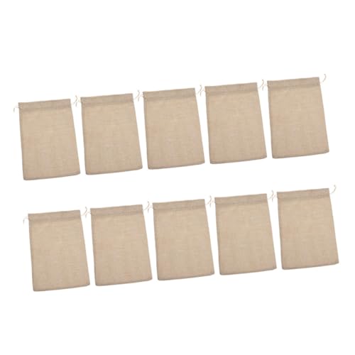 Gatuida 10 Stück Kleine Jutesäckchen mit Kordelzug Nachhaltige Leinensäckchen für Schmuck und Geschenke Vielseitig Verwendbare Geschenkbeutel für Hochzeit Party Geburtstag Praktische Gatuida 10 Stück Kleine Jutesäckchen mit Kordelzug Nachhaltige Leinensäckchen für Schmuck und Geschenke Vielseitig Verwendbare Geschenkbeutel für Hochzeit Party Geburtstag Praktische von Gatuida