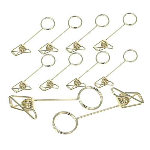 Gatuida 10 Stück Metall Foto Clip Halter Rosegold Kreative Doppelkopf Memo Klammer Tischkartenhalter Kartenhalter für Hochzeit Büro Dekoration Gatuida 10 Stück Metall Foto Clip Halter Rosegold Kreative Doppelkopf Memo Klammer Tischkartenhalter Kartenhalter für Hochzeit Büro Dekoration von Gatuida