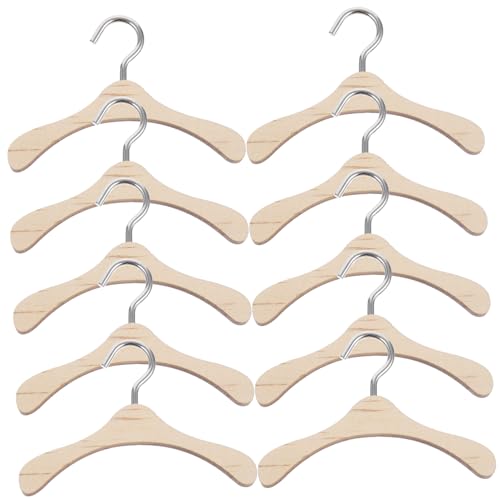 Gatuida 10 Stück Mini -holzkleidung Rack Kleiderbügel Für Babys Zubehör Babypuppenbügel Kleidung Für Puppen Puppenkleiderbügel Unser Dressing Kleiderbügel Für Puppen Klein Bambus Gatuida 10 Stück Mini -holzkleidung Rack Kleiderbügel Für Babys Zubehör Babypuppenbügel Kleidung Für Puppen Puppenkleiderbügel Unser Dressing Kleiderbügel Für Puppen Klein Bambus von Gatuida