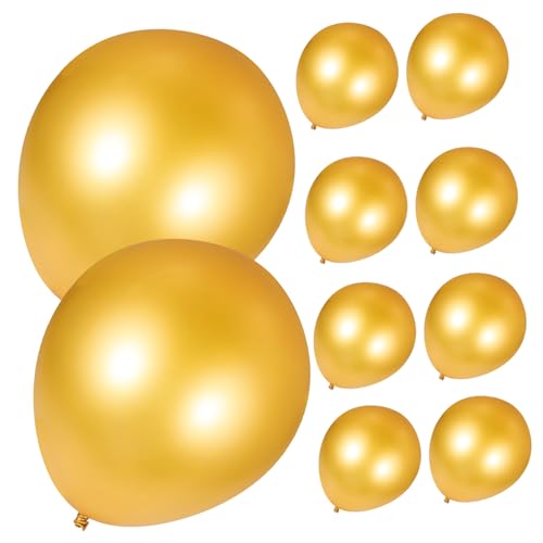 Gatuida 10 Stück Runder Latexballon Braut Schnell Ö Heiraten Jumbo Fest Mehrfarbig Party Große Durchsichtige Luftballons Thematisiert Umwerben Hi Hochzeit Dekoration Golden Emulsion von Gatuida