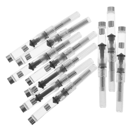 Gatuida 10 Stück Schreibunterlage für Füllfederhalter Federfüller für Füllfederhalter Stift - Tintenkonverter Universeller Stift-Tintenkonverter - - Tinten - Füllwerkzeug Plastik Gatuida 10 Stück Schreibunterlage für Füllfederhalter Federfüller für Füllfederhalter Stift - Tintenkonverter Universeller Stift-Tintenkonverter - - Tinten - Füllwerkzeug Plastik von Gatuida