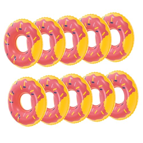 Gatuida 10 Stück Schwimmring badewannenspielzeug für Puppenhaus Dekoration Puppenhaus Zubehör Liege Schwimmbad Schwimmer Floß Mini-Hausschmuck Mini- -Dekore PVC Gatuida 10 Stück Schwimmring badewannenspielzeug für Puppenhaus Dekoration Puppenhaus Zubehör Liege Schwimmbad Schwimmer Floß Mini-Hausschmuck Mini- -Dekore PVC von Gatuida