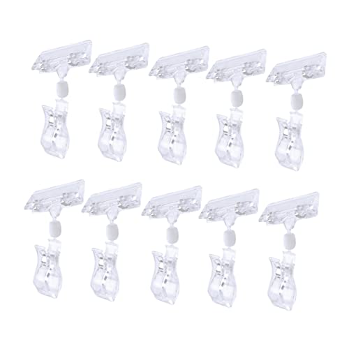 Gatuida 10 Stück TAG -Clip preisschild kunststoffclips Schaufensterdekoration Die Kunststoffklemme Warenpräsentation kunstoffclips doppelt Klemmbretter Tag-Clips Pop groß Supermarktpreis Gatuida 10 Stück TAG -Clip preisschild kunststoffclips Schaufensterdekoration Die Kunststoffklemme Warenpräsentation kunstoffclips doppelt Klemmbretter Tag-Clips Pop groß Supermarktpreis von Gatuida