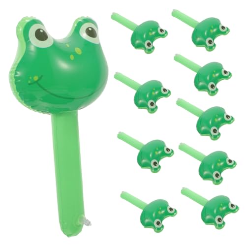 Gatuida 10 Stück Teiliges Aufblasbares Frosch Hammer mit Glocke Kinderfreundliches Partyzubehör Leichte PVC Materialien Sicher und Lustig für Geburtstags und Themenfeiern Gatuida 10 Stück Teiliges Aufblasbares Frosch Hammer mit Glocke Kinderfreundliches Partyzubehör Leichte PVC Materialien Sicher und Lustig für Geburtstags und Themenfeiern von Gatuida