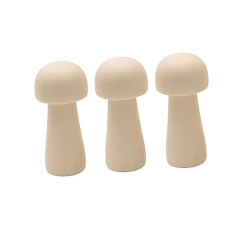 Gatuida 10 Stück Teiliges DIY Holzpilz Modellspielzeug Naturbelassene Holzfiguren zum Bemalen Kreative Bastelsets für Handgefertigte Pilzköpfe für Gestaltungsprojekte Gatuida 10 Stück Teiliges DIY Holzpilz Modellspielzeug Naturbelassene Holzfiguren zum Bemalen Kreative Bastelsets für Handgefertigte Pilzköpfe für Gestaltungsprojekte von Gatuida