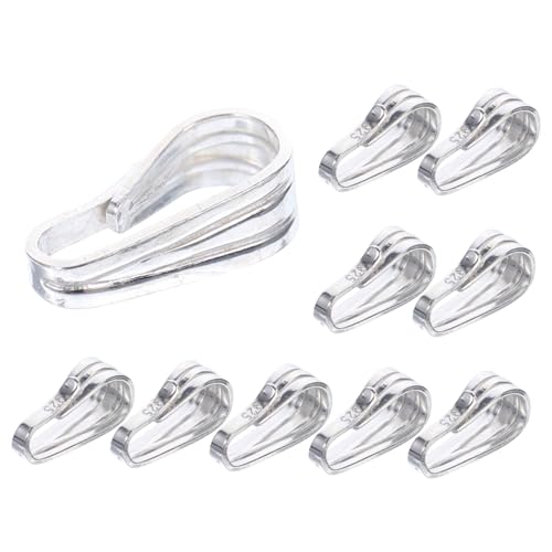 Gatuida 10 Stück Teiliges DIY Schmuck Anhänger Verbinder aus Langlebigem Material Vielseitige Kettenhaken für Schmuckherstellung Geeignet für Messinganhänger für Anhängerketten Gatuida 10 Stück Teiliges DIY Schmuck Anhänger Verbinder aus Langlebigem Material Vielseitige Kettenhaken für Schmuckherstellung Geeignet für Messinganhänger für Anhängerketten von Gatuida