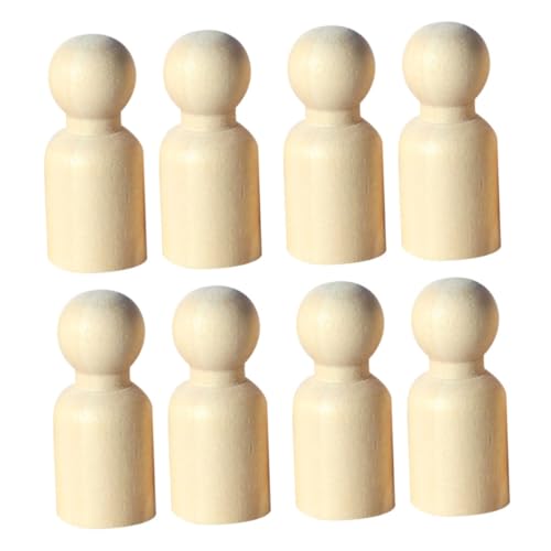 Gatuida 10 Stück Teiliges DIY Unbemalte Mini Holzpuppen zum Bemalen Leichte Holzfiguren mit Glatter Oberfläche für Bastelideen und Weihnachtsdekoration für Kindergarten und Kreativspiele Gatuida 10 Stück Teiliges DIY Unbemalte Mini Holzpuppen zum Bemalen Leichte Holzfiguren mit Glatter Oberfläche für Bastelideen und Weihnachtsdekoration für Kindergarten und Kreativspiele von Gatuida