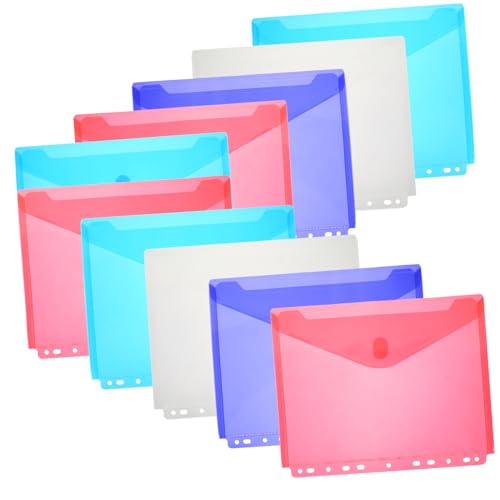 Gatuida 10 Stück Teiliges Dokumententaschen mit Knopfverschluss Transparente Pp aktenordner mit Löchern Große Kapazität Leicht und Tragbar für Büro Schule und Zuhause zur Geordneten Gatuida 10 Stück Teiliges Dokumententaschen mit Knopfverschluss Transparente Pp aktenordner mit Löchern Große Kapazität Leicht und Tragbar für Büro Schule und Zuhause zur Geordneten von Gatuida