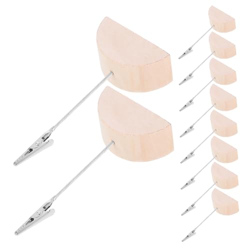 Gatuida 10 Stück Teiliges Holz Memo Clip Halter mit Stabilem Klammergriff Vielseitiger Tischkartenhalter für Fotos Notizen und Visitenkarten Dekorativer Organizer für Büro Hochzeit und Gatuida 10 Stück Teiliges Holz Memo Clip Halter mit Stabilem Klammergriff Vielseitiger Tischkartenhalter für Fotos Notizen und Visitenkarten Dekorativer Organizer für Büro Hochzeit und von Gatuida