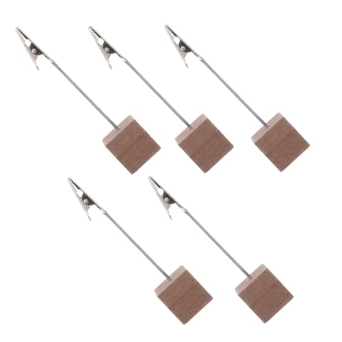 Gatuida 10 Stück Teiliges Holz Notizhalter mit Metallklammern Robuste Karten und Memo Clips für Fotos Tischdekoration und Kartenbeschriftung Langlebig und Vielseitig für Zuhause und Büro Gatuida 10 Stück Teiliges Holz Notizhalter mit Metallklammern Robuste Karten und Memo Clips für Fotos Tischdekoration und Kartenbeschriftung Langlebig und Vielseitig für Zuhause und Büro von Gatuida