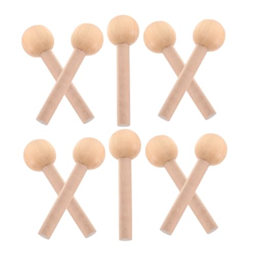 Gatuida 10 Stück Teiliges Holz Shaker Pegs Glattem Buchenholz Stabile Holzstifte für Lochwand Panel Naturbelassene Holz Haken für Diy und Handwerksprojekte Gatuida 10 Stück Teiliges Holz Shaker Pegs Glattem Buchenholz Stabile Holzstifte für Lochwand Panel Naturbelassene Holz Haken für Diy und Handwerksprojekte von Gatuida