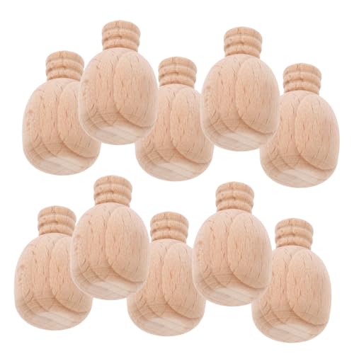 Gatuida 10 Stück Teiliges Holz weinflaschen deko Unvollendete DIY weinflaschen aus Buchenholz Glatt Geschliffen zum Bemalen und Schnitzen Mini flaschen für Hochzeits Partydekorationen Gatuida 10 Stück Teiliges Holz weinflaschen deko Unvollendete DIY weinflaschen aus Buchenholz Glatt Geschliffen zum Bemalen und Schnitzen Mini flaschen für Hochzeits Partydekorationen von Gatuida