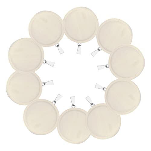 Gatuida 10 Stück Teiliges Holzbezel Anhängertrays für Diy Schmuckherstellung Runde Holzuntersetzer Innendurchmesser Kreative Bastelprojekte für und Familie Gatuida 10 Stück Teiliges Holzbezel Anhängertrays für Diy Schmuckherstellung Runde Holzuntersetzer Innendurchmesser Kreative Bastelprojekte für und Familie von Gatuida