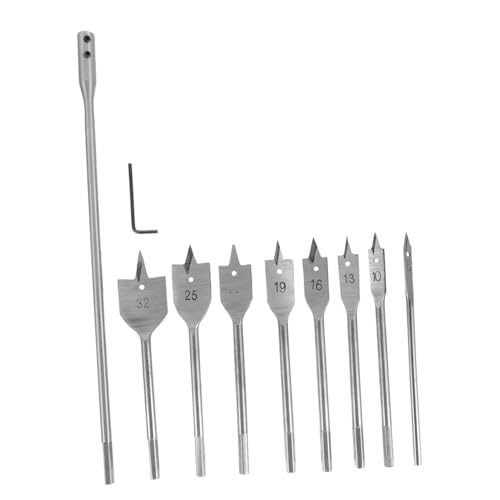 Gatuida 10 Stück Teiliges Holzbohrer Hochcarbonstahl Holzwerkzeug für Handbohrer Vielseitig Einsetzbar für Holz Sperrholz Präzises Bohren mit Effizientem Spanabtransport Gatuida 10 Stück Teiliges Holzbohrer Hochcarbonstahl Holzwerkzeug für Handbohrer Vielseitig Einsetzbar für Holz Sperrholz Präzises Bohren mit Effizientem Spanabtransport von Gatuida