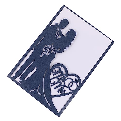 Gatuida 10 Stück Teiliges Kreative Hochzeitseinladungen Karten Filigranes Design Hochzeiten Valentinstag Jubiläen aus Hochwertigem Papier Zauberhafte Einladungskarten für Brautpaar und Gatuida 10 Stück Teiliges Kreative Hochzeitseinladungen Karten Filigranes Design Hochzeiten Valentinstag Jubiläen aus Hochwertigem Papier Zauberhafte Einladungskarten für Brautpaar und von Gatuida