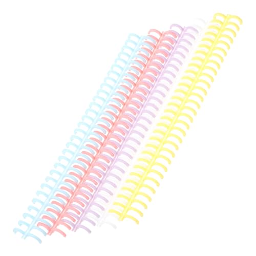 Gatuida 10 Stück Teiliges Kunststoff Buchbinderinge in Farben Spiralbindung Zubehör für DIY Loseblatt Ordner Praktische Binder Ringe für Notizbuch Erinnerungsalbum und Schulordner Gatuida 10 Stück Teiliges Kunststoff Buchbinderinge in Farben Spiralbindung Zubehör für DIY Loseblatt Ordner Praktische Binder Ringe für Notizbuch Erinnerungsalbum und Schulordner von Gatuida