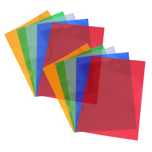 Gatuida 10 Stück Teiliges Kunststoff Ordner Hüllen Farbmix Dokumentenorganizer Robust Leicht Tragbar für Büro Schule und Zuhause Gatuida 10 Stück Teiliges Kunststoff Ordner Hüllen Farbmix Dokumentenorganizer Robust Leicht Tragbar für Büro Schule und Zuhause von Gatuida