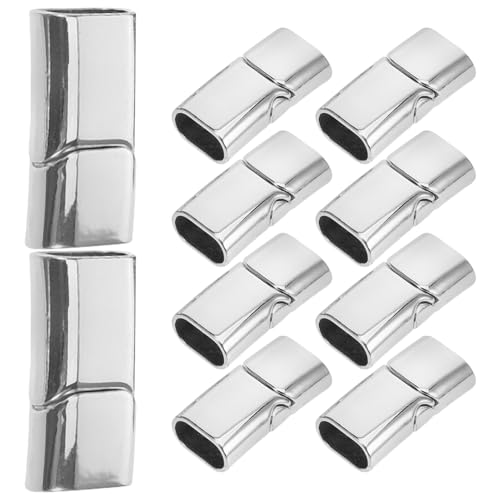 Gatuida 10 Stück Teiliges Legierung Magnetverschluss Armband Verschluss DIY Schmuckverbinder für Halsketten und Armbänder Langlebig Hautfreundlich Vielseitig Einsetzbar Glatte Oberfläche Gatuida 10 Stück Teiliges Legierung Magnetverschluss Armband Verschluss DIY Schmuckverbinder für Halsketten und Armbänder Langlebig Hautfreundlich Vielseitig Einsetzbar Glatte Oberfläche von Gatuida