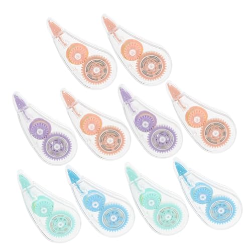 Gatuida 10 Stück Teiliges Mini Korrekturband Farbig Schreibkorrekturband Schnelle Trocknung Ergonomisch Schüler Büro Zuhause Schulsachen Gatuida 10 Stück Teiliges Mini Korrekturband Farbig Schreibkorrekturband Schnelle Trocknung Ergonomisch Schüler Büro Zuhause Schulsachen von Gatuida