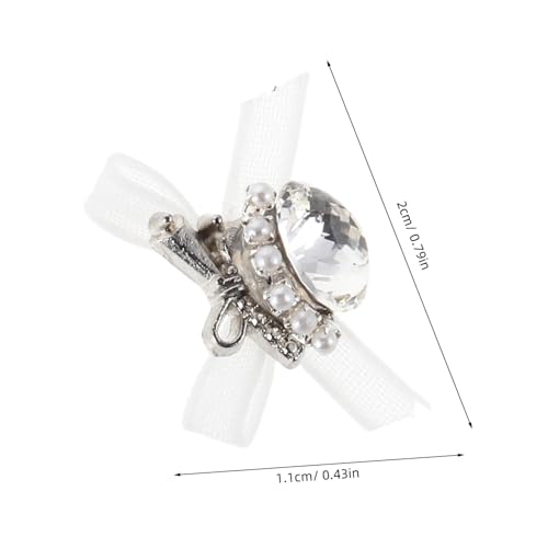 Gatuida 10 Stück Teiliges Nail Decoration mit Funkelnden nicht Verblassenden Strass Bowknot Nail Charms für Diy Fingernagel Verzierungen bei Hochzeiten Partys und Besonderen Anlässen von Gatuida