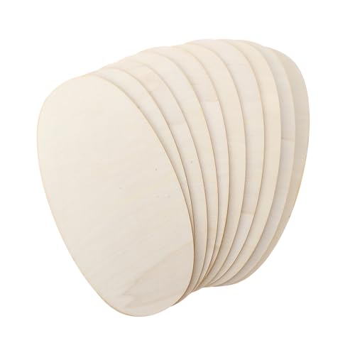 Gatuida 10 Stück Teiliges Ovale Holzscheiben Naturbelassene Holzrohlinge zum Basteln DIY Holzchips für Hängende Dekorationen und Individuelle Holzbeschriftungen Gatuida 10 Stück Teiliges Ovale Holzscheiben Naturbelassene Holzrohlinge zum Basteln DIY Holzchips für Hängende Dekorationen und Individuelle Holzbeschriftungen von Gatuida