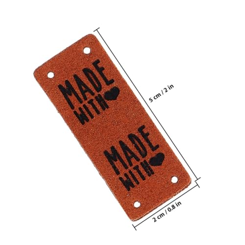 Gatuida 10 Stück Teiliges PU Leder Handmade Labels mit Löchern Geprägte DIY Anhänger für Kleidung Stricken Häkeln Taschen Hüte und Nähprojekte Langlebige Vielseitige Nähaccessoires Gatuida 10 Stück Teiliges PU Leder Handmade Labels mit Löchern Geprägte DIY Anhänger für Kleidung Stricken Häkeln Taschen Hüte und Nähprojekte Langlebige Vielseitige Nähaccessoires von Gatuida