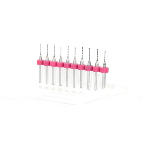 Gatuida 10 Stück Teiliges Pcb Hartmetall Bohrerset für Präzises Arbeiten an Leiterplatten Hochwertige Mikro Gravurbohrer Geeignet für Cnc Holzverarbeitung und Zufällige Zufällige Farbe Gatuida 10 Stück Teiliges Pcb Hartmetall Bohrerset für Präzises Arbeiten an Leiterplatten Hochwertige Mikro Gravurbohrer Geeignet für Cnc Holzverarbeitung und Zufällige Zufällige Farbe von Gatuida