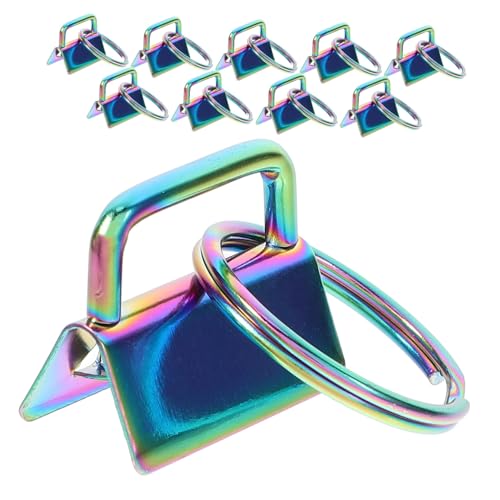 Gatuida 10 Stück Teiliges Schlüsselanhänger Bunte Schlüsselband Clips für DIY Schlüsselbänder Schlüsselring Halter Vielseitiges Bastelzubehör für Taschen und Anhänger Gatuida 10 Stück Teiliges Schlüsselanhänger Bunte Schlüsselband Clips für DIY Schlüsselbänder Schlüsselring Halter Vielseitiges Bastelzubehör für Taschen und Anhänger von Gatuida
