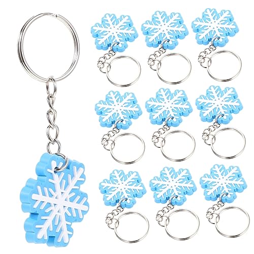 Gatuida 10 Stück Teiliges Schneeflocken Schlüsselanhänger aus Bruchsicherem Leicht und Stilvoll Vielseitig als Taschen und Schlüsselanhänger Weihnachtsdeko und Geschenkidee für Festtage Gatuida 10 Stück Teiliges Schneeflocken Schlüsselanhänger aus Bruchsicherem Leicht und Stilvoll Vielseitig als Taschen und Schlüsselanhänger Weihnachtsdeko und Geschenkidee für Festtage von Gatuida