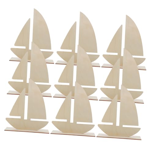 Gatuida 10 Stück Teiliges Segelboot förmige Holzscheiben Unvollendete Holzchips zum Bemalen DIY Basteln Dekorative Holzplatten für Kreative Handarbeit Gatuida 10 Stück Teiliges Segelboot förmige Holzscheiben Unvollendete Holzchips zum Bemalen DIY Basteln Dekorative Holzplatten für Kreative Handarbeit von Gatuida