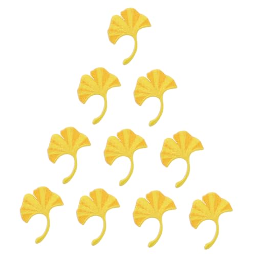 Gatuida 10 Stück Teiliges Selbstklebendes Ginkgo Patch Bunte Stickerei Aufnäher zum Aufbügeln und Nähen Vielseitig für Kleidung Taschen Schuhe DIY Reparaturflicken Langlebig und Farbecht Gatuida 10 Stück Teiliges Selbstklebendes Ginkgo Patch Bunte Stickerei Aufnäher zum Aufbügeln und Nähen Vielseitig für Kleidung Taschen Schuhe DIY Reparaturflicken Langlebig und Farbecht von Gatuida