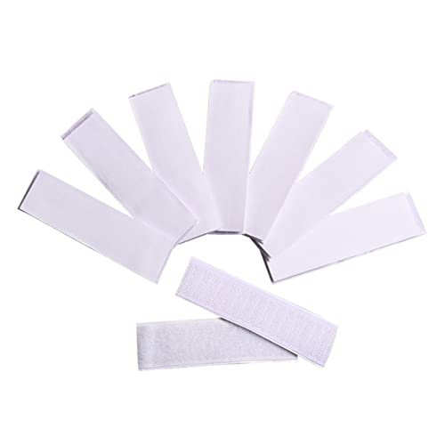 Gatuida 10 Stück Teiliges Selbstklebendes Klettband mit Transparenten Klebepads Wiederverwendbar und Stark Haftend für Tischrock Wandmontage Büro Haushalt und Bastelprojekte Gatuida 10 Stück Teiliges Selbstklebendes Klettband mit Transparenten Klebepads Wiederverwendbar und Stark Haftend für Tischrock Wandmontage Büro Haushalt und Bastelprojekte von Gatuida