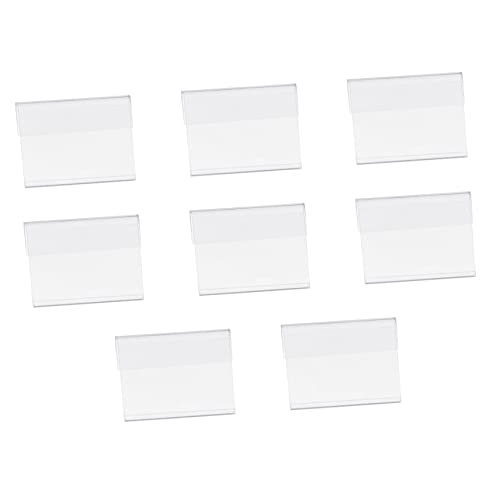 Gatuida 10 Stück Teiliges Transparenter Preisschildhalter aus Pet Kunststoff Stoßfester Preisschildaufsteller für Supermarkt Regal Klarer Preisschildhalter für Einzelhandel Langlebig und Gatuida 10 Stück Teiliges Transparenter Preisschildhalter aus Pet Kunststoff Stoßfester Preisschildaufsteller für Supermarkt Regal Klarer Preisschildhalter für Einzelhandel Langlebig und von Gatuida