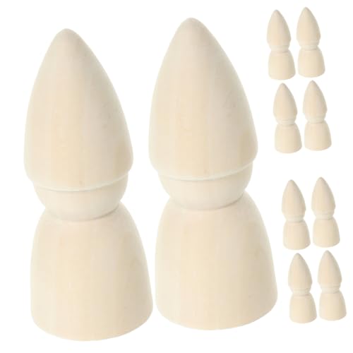 Gatuida 10 Stück Teiliges Unbemalte Holzfiguren zum Bemalen Kleine Natürliche Holz peg puppen Kreative DIY Deko für Bastelprojekte Glatte Oberfläche Leichte Gestaltung Gatuida 10 Stück Teiliges Unbemalte Holzfiguren zum Bemalen Kleine Natürliche Holz peg puppen Kreative DIY Deko für Bastelprojekte Glatte Oberfläche Leichte Gestaltung von Gatuida