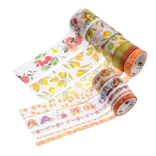 Gatuida 10 Stück Teiliges Washi Tape Dekoratives Klebeband für DIY Basteln Notizbuch Dekoration Geschenkverpackung Vielseitig Verwendbar für Scrapbooking Tagebuch und Gestalten Gatuida 10 Stück Teiliges Washi Tape Dekoratives Klebeband für DIY Basteln Notizbuch Dekoration Geschenkverpackung Vielseitig Verwendbar für Scrapbooking Tagebuch und Gestalten von Gatuida