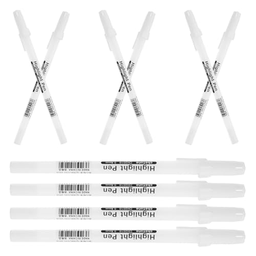 Gatuida 10 Stück Weißer Highlight Marker Handgemalte Markierungsstifte für Schüler Künstler und Kreative Projekte Geeignet für Dunkles Scrapbooking und DIY Alben Zufällige Zufällige Farbe Gatuida 10 Stück Weißer Highlight Marker Handgemalte Markierungsstifte für Schüler Künstler und Kreative Projekte Geeignet für Dunkles Scrapbooking und DIY Alben Zufällige Zufällige Farbe von Gatuida