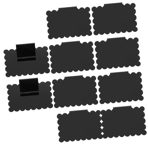 Gatuida 10 Stück Wiederverwendbare PVC Etikettenhalter für Körbe mit Abwischbarer Schiefertafel Robust und Leicht für Küchen Vorratsorganisation Beschriftbar mit Kreidemarker Abnehmbar Gatuida 10 Stück Wiederverwendbare PVC Etikettenhalter für Körbe mit Abwischbarer Schiefertafel Robust und Leicht für Küchen Vorratsorganisation Beschriftbar mit Kreidemarker Abnehmbar von Gatuida