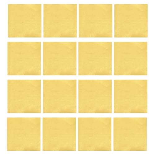 Gatuida 100 Blatt Origami Papier Einseitiges Glänzendes Bastelpapier Gold für DIY Handwerk Kinderprojekte Faltkunst und Dekoration von Gatuida