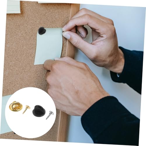 Gatuida 100 Sätze Lapel Pin Backs Verschluss Sicherer Verschluss für Broschen Anstecknadeln Basteln Gold und Schwarz für Abzeichen Hüte Zubehör Gatuida 100 Sätze Lapel Pin Backs Verschluss Sicherer Verschluss für Broschen Anstecknadeln Basteln Gold und Schwarz für Abzeichen Hüte Zubehör von Gatuida