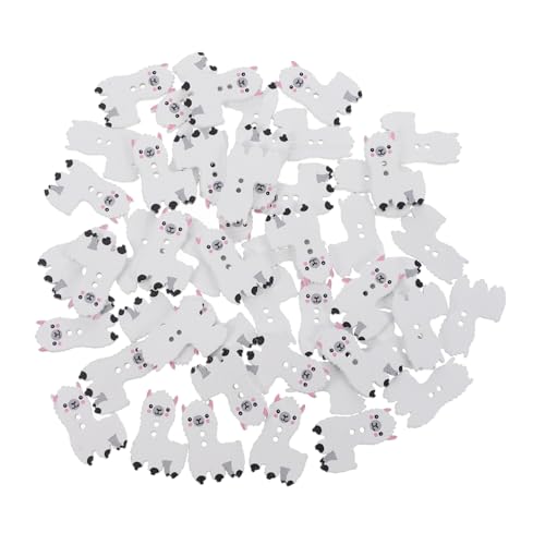 Gatuida 100 Stück Alpaka Holzknöpfe Cartoon Tierknöpfe zum Nähen Basteln DIY Kleidung Dekorationen für Puppen Hüte Taschen Gatuida 100 Stück Alpaka Holzknöpfe Cartoon Tierknöpfe zum Nähen Basteln DIY Kleidung Dekorationen für Puppen Hüte Taschen von Gatuida