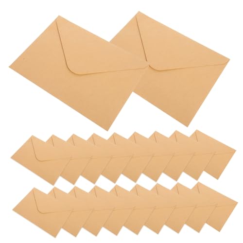 Gatuida 100 Stück Braune Kraftpapier Briefumschläge V Klappe Nassklebung Vielseitig für Party Einladungskarten Grußkarten Hochzeit Geburtstag und Büro Rustikaler Vintage Stil Gatuida 100 Stück Braune Kraftpapier Briefumschläge V Klappe Nassklebung Vielseitig für Party Einladungskarten Grußkarten Hochzeit Geburtstag und Büro Rustikaler Vintage Stil von Gatuida