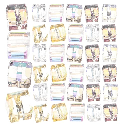 Gatuida 100 Stück Bunte Glasperlen Würfel und Spacerperlen für DIY Schmuckherstellung für Armbänder und Vielseitig Einsetzbar für Kreative Bastelprojekte Gatuida 100 Stück Bunte Glasperlen Würfel und Spacerperlen für DIY Schmuckherstellung für Armbänder und Vielseitig Einsetzbar für Kreative Bastelprojekte von Gatuida
