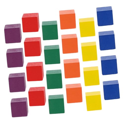 Gatuida 100 Stück Bunte Kleine Holzbausteine Quadratische Bastelwürfel für DIY Erwachsene Kreative Holzblöcke zum Basteln Gatuida 100 Stück Bunte Kleine Holzbausteine Quadratische Bastelwürfel für DIY Erwachsene Kreative Holzblöcke zum Basteln von Gatuida