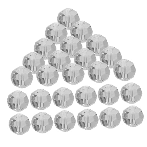 Gatuida 100 Stück Facettierte Kristallperlen für Vorhänge DIY Anhänger Schmuckherstellung Strahlend Glänzende Perlen für Türvorhänge und Kreative Dekorationen Gatuida 100 Stück Facettierte Kristallperlen für Vorhänge DIY Anhänger Schmuckherstellung Strahlend Glänzende Perlen für Türvorhänge und Kreative Dekorationen von Gatuida