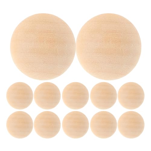 Gatuida 100 Stück Halbrunde Holzperlen für DIY Basteln Unlackierte Holz Halbperlen mit Glatter Oberfläche für Schmuckherstellung Girlanden und Kreative Dekorationen Gatuida 100 Stück Halbrunde Holzperlen für DIY Basteln Unlackierte Holz Halbperlen mit Glatter Oberfläche für Schmuckherstellung Girlanden und Kreative Dekorationen von Gatuida