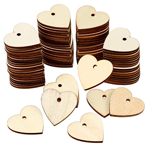 Gatuida 100 Stück Herzförmige Holzscheiben Blanko Holzherzen mit Hanfseil DIY Hochzeitsdeko Bastelmaterial für Kreative Projekte und Geschenkanhänger Gatuida 100 Stück Herzförmige Holzscheiben Blanko Holzherzen mit Hanfseil DIY Hochzeitsdeko Bastelmaterial für Kreative Projekte und Geschenkanhänger von Gatuida