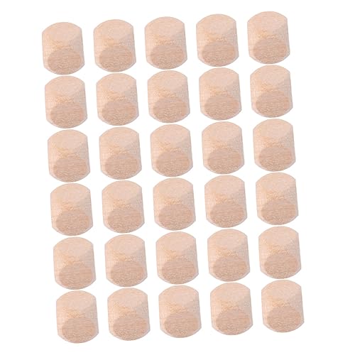 Gatuida 100 Stück Holzwürfel Blanko Spiel Sechs Geschichten Würfel Spiele Bauklötze Namenspuzzle Blanko Würfel Basteln Klassisches Ludo Mini Sagen Blanko Block Basteln von Gatuida