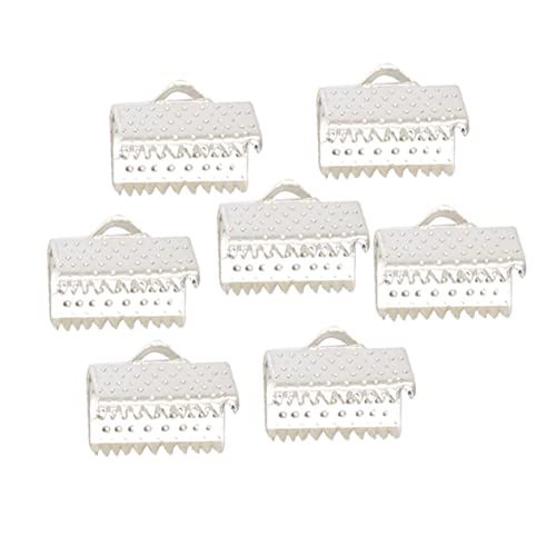 Gatuida 100 Stück Horse Clasp -Schmuck schmuckherstellung schmuck machen Schmuckverschlüsse für DIY Schmuckzubehör für DIY Kabel Sterling Crimpen plattierte Bandenden Schnur endet Silver Gatuida 100 Stück Horse Clasp -Schmuck schmuckherstellung schmuck machen Schmuckverschlüsse für DIY Schmuckzubehör für DIY Kabel Sterling Crimpen plattierte Bandenden Schnur endet Silver von Gatuida