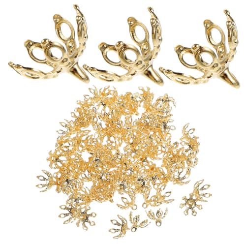 Gatuida 100 Stück Kupfer Bead Caps Langlebige Schmuck Endkappen für DIY Armbänder Halsketten Ohrringe Spacer Perlenkappen Hautfreundlich nicht Verblassend Vielseitig für Gatuida 100 Stück Kupfer Bead Caps Langlebige Schmuck Endkappen für DIY Armbänder Halsketten Ohrringe Spacer Perlenkappen Hautfreundlich nicht Verblassend Vielseitig für von Gatuida